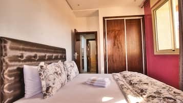 Apartemen Comfort, balkon, pemandangan samudra | 1 kamar tidur, minibar, dan Wi-Fi gratis