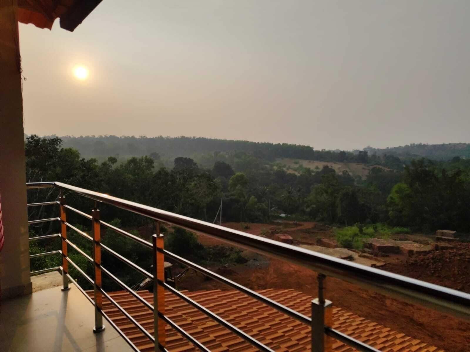 Vue depuis le balcon