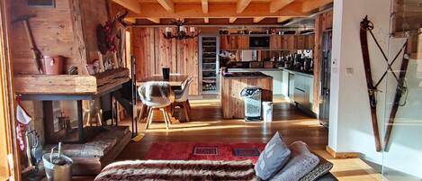 تلفزيون، مدفأة