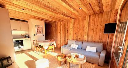 2-Zimmer-Wohnung mit Balkon, Parkplatz und WLAN in La Clusaz