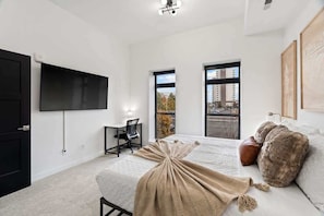 3 chambres, fer et planche Ă repasser, Wi-Fi, draps fournis