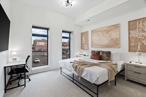 3 chambres, fer et planche Ă repasser, Wi-Fi, draps fournis