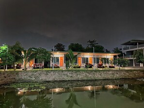 Façade de l’hébergement