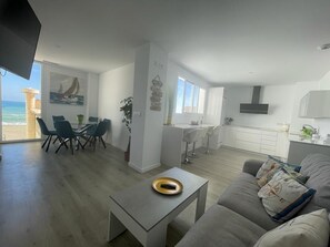 Living area - Penthouse - La Carihuela (Torremolinos)