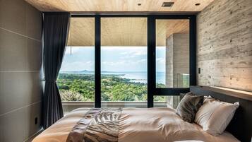 Luxury Villa, Ocean View | 2 bedrooms, down comforters, pillowtop beds, free minibar