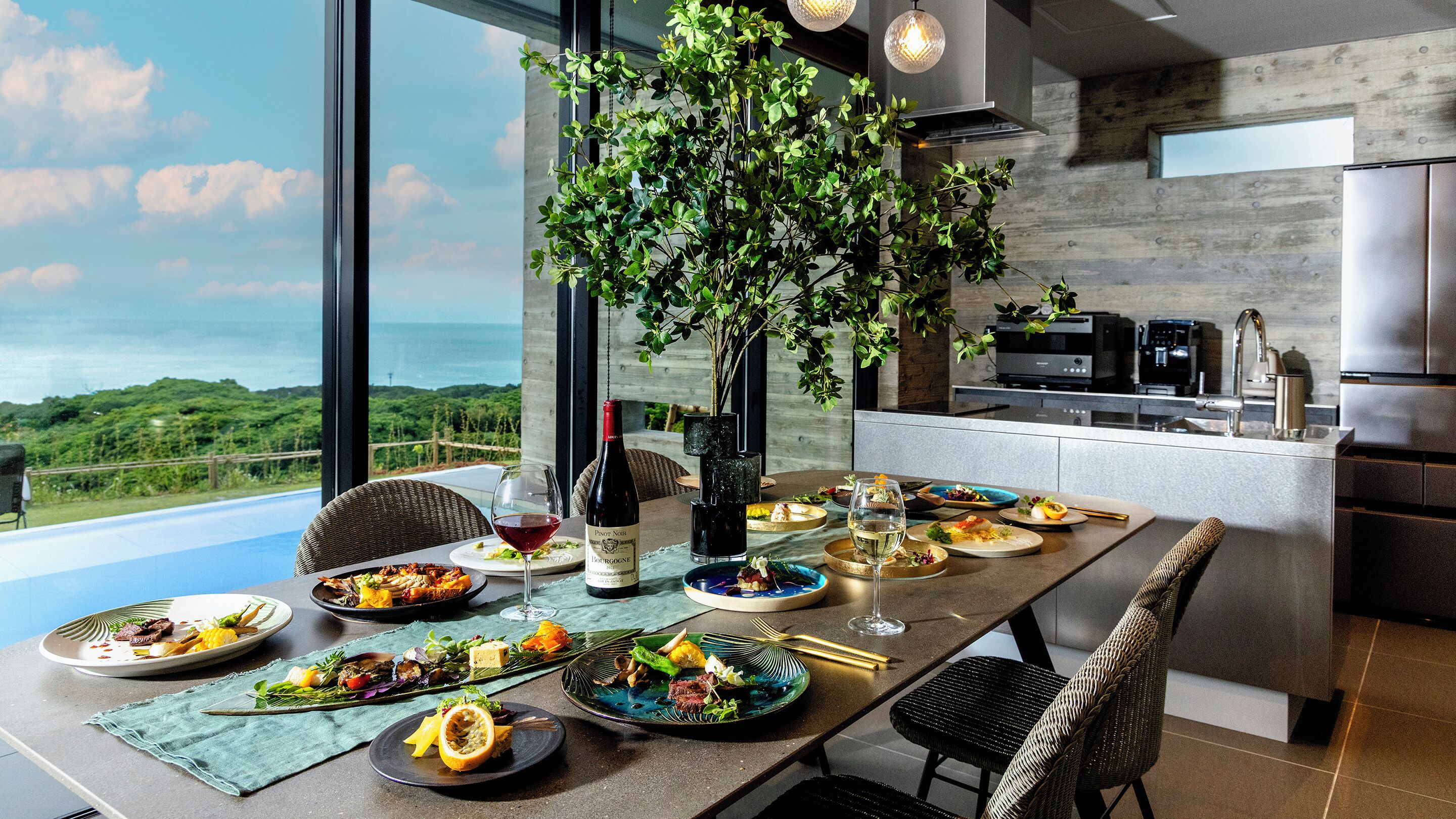 Luxury Villa, Ocean View | In-room dining