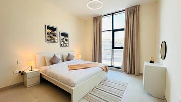 Standard Apartment, 2 Bedrooms | Desk, soundproofing, iron/ironing board, free WiFi