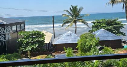 Beach villa Mandrem ocean with Seaview