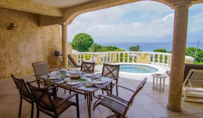 Sea Bliss Barbados -3 B R Villa w Staff