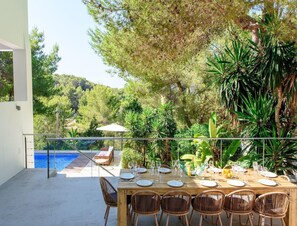 House | Dining - Modern Holiday Home With Sunset Views (Sant Josep de sa Talaia)