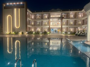 Façade de l’hébergement