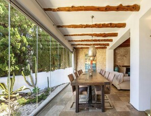 Villa | Dining - Magnificent Villa With sea Views (Santa Eulalia del Rio)
