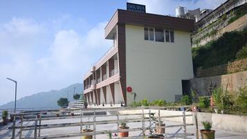 Fassade der Unterkunft