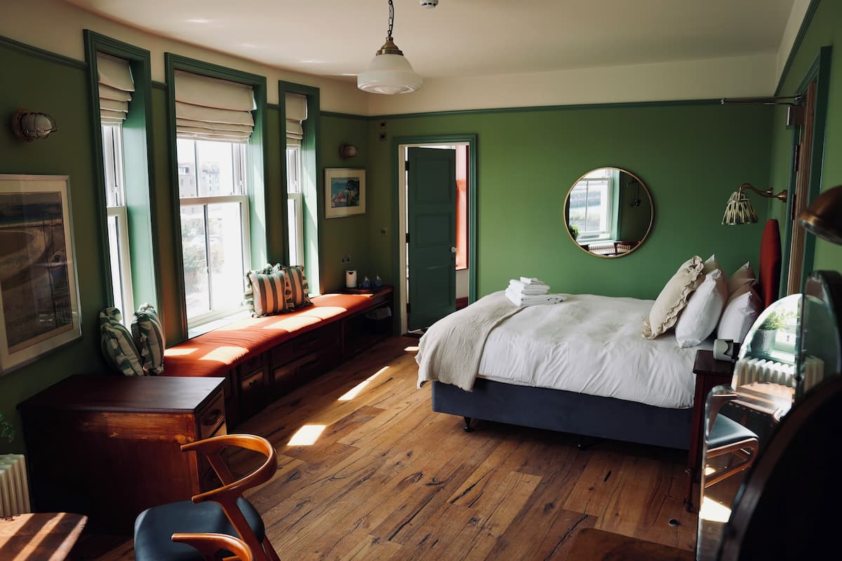 Superior kamer, uitzicht op zee | Gratis wifi, beddengoed