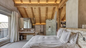 4 bedrooms, iron/ironing board, WiFi, bed sheets - LUXURY CHALET CLOSE TO THE VILLAGE (Megève)
