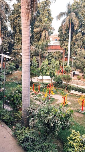 Vue sur le jardin