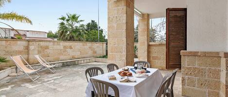 Restauration en plein air