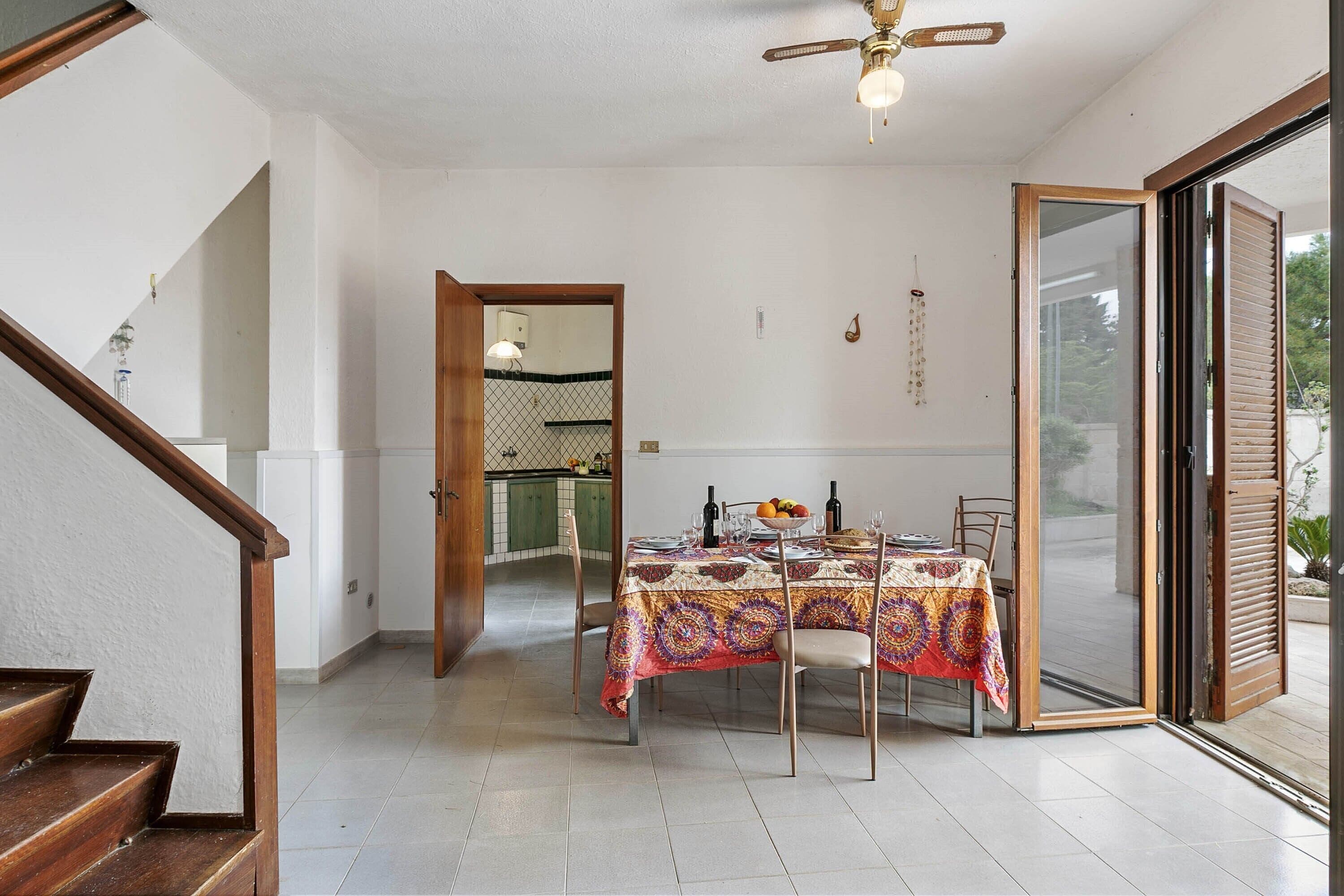 Villa familiar, varias habitaciones, 2 baños (Salento Sweet Home Sea View) | Restauración
