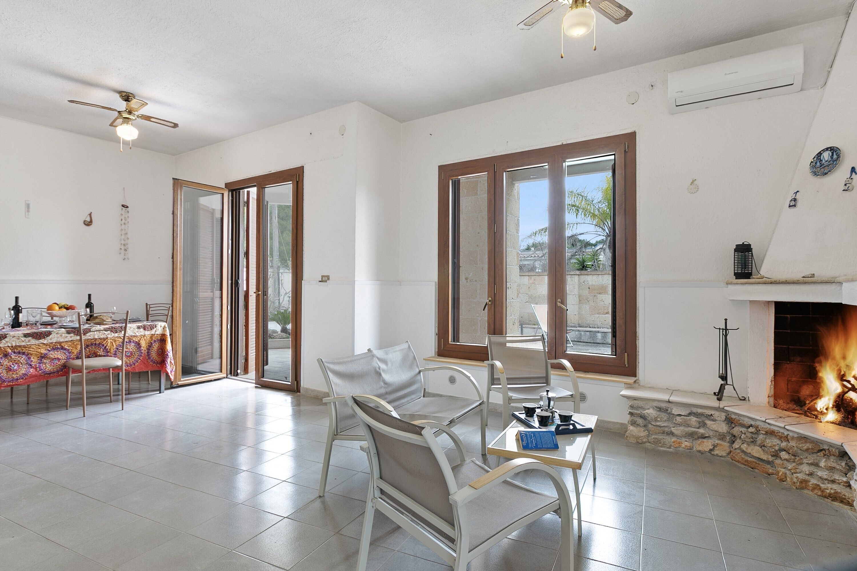 Vila família, vários quartos, 2 banheiros (Salento Sweet Home Sea View) | Parte interna