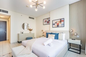 2 soverom, safe på rommet, strykejern/-brett og wi-fi (inkludert)