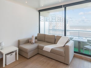 House | Living room - Relaxing Apartment With Bicycle Shade (Ostend)