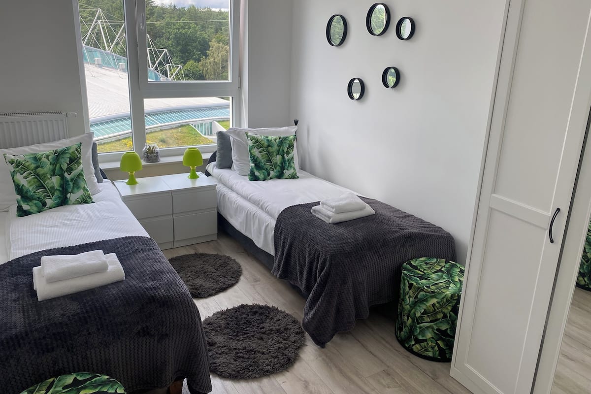 Blackout curtains, iron/ironing board, free WiFi, individually decorated