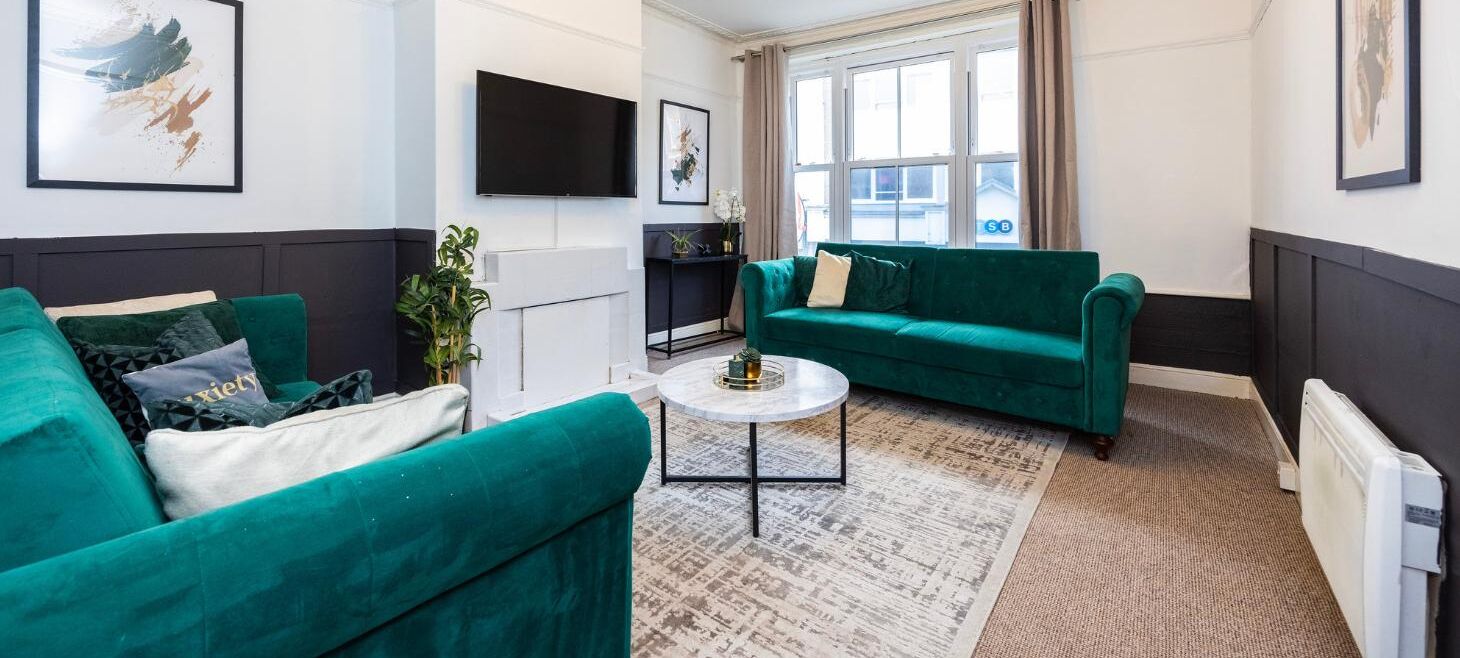 Lounge at Luxiety Stays Short Lets Serviced Accommodation Chelmsford