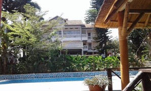 Voorkant van accommodatie