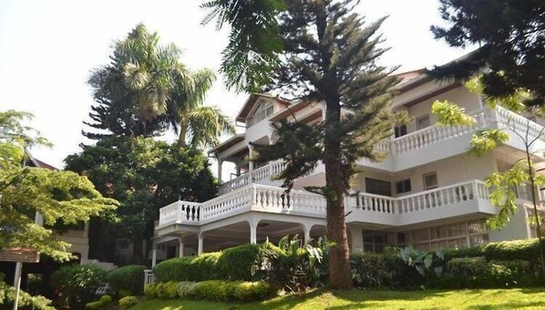 Voorkant van accommodatie