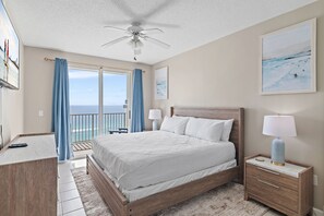 3 bedrooms, iron/ironing board, free WiFi, bed sheets - ☀️Across from Beach-Gulf Views, 3BR Corner-Indoor Pool-Majestic Sun 1001A☀️ (Miramar Beach)