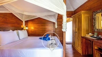 Rom – superior, 1 kingsize-seng, parkutsikt | Wi-fi (inkludert) og sengetøy