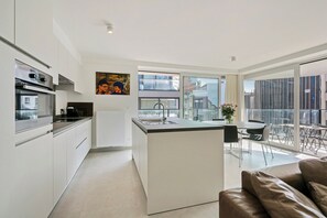 Private kitchen - Apartment in Blankenberge Near Beach (Blankenberge)