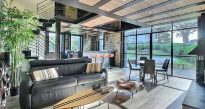 Le Loft, charme et luxe , avec terrasse couverte, proche de la mer et de Vannes