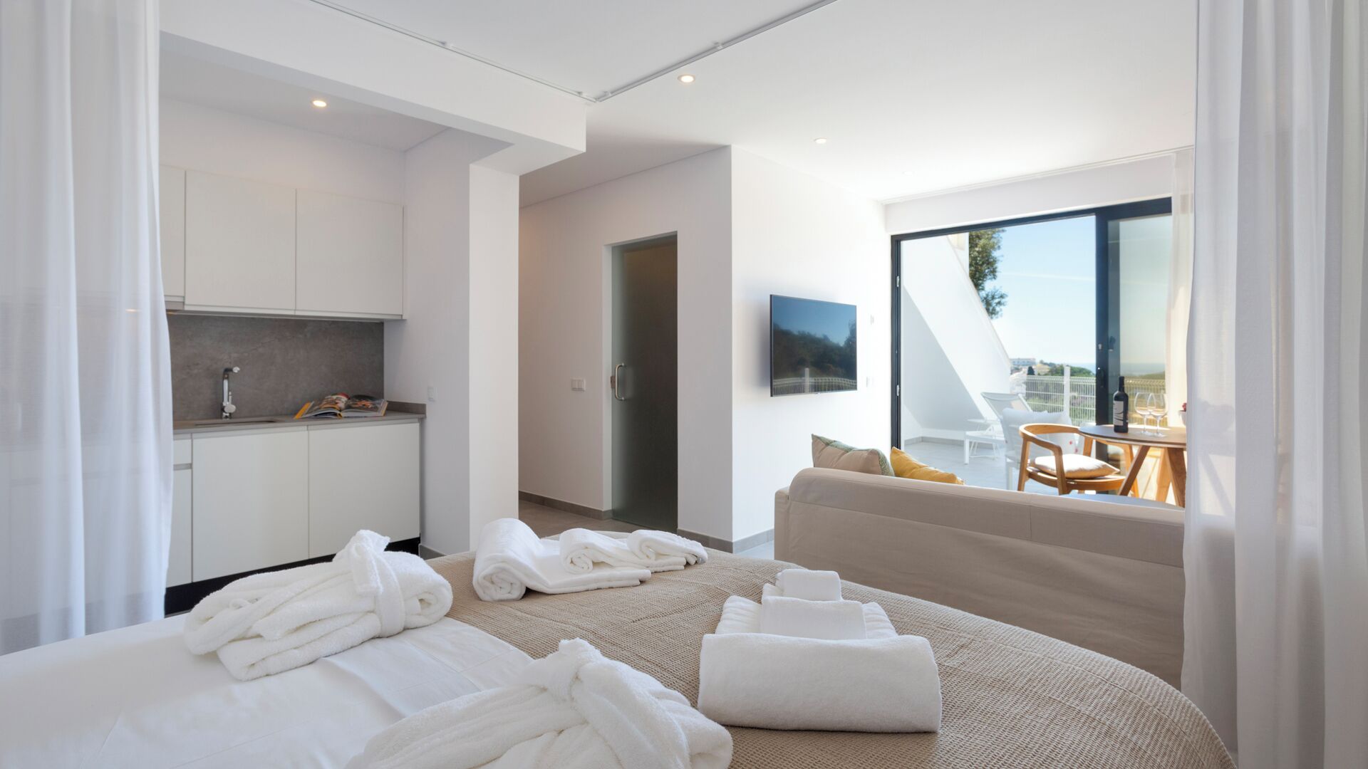 1 soverom, strykejern/-brett, wi-fi og sengetøy