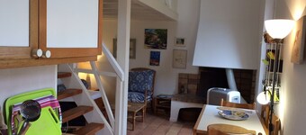 Apartment 100m from Porquerolles square. Quiet, close to shops 