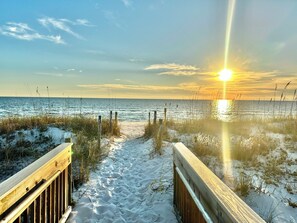 Beach nearby