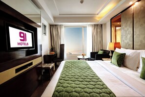 Premier Room | Blackout drapes, free WiFi - Flute Boutique by Hotel 91 (Jaipur)