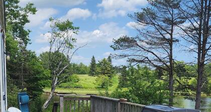 Charming 2-bedroom house in lovely Milbridge, located on the Narraguagus River.