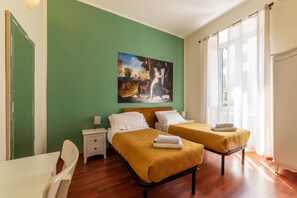 4 bedrooms, iron/ironing board, travel crib, WiFi