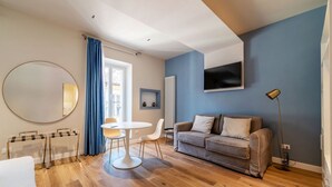 Living area - Luxury Corso view-3 beds/4 en-suite baths (Roma)