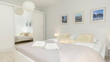 1 bedroom, iron/ironing board, travel crib, WiFi