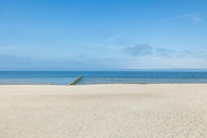 On the beach