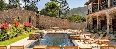 Seasonal outdoor pool