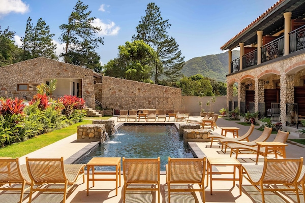 Seasonal outdoor pool
