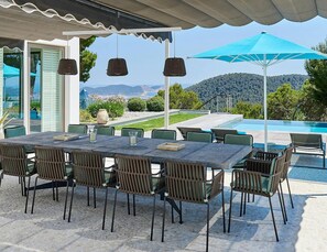 Villa | Balcony - Super Villa With Swimming Pool (Sant Josep de sa Talaia)