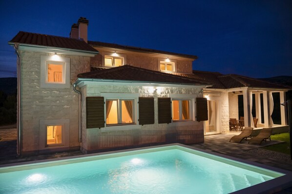 Piscine chauffée