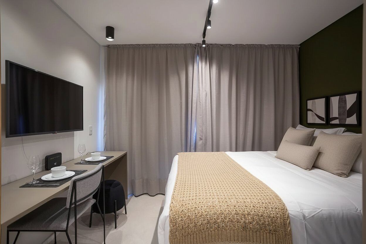 1 soverom og wi-fi (inkludert)