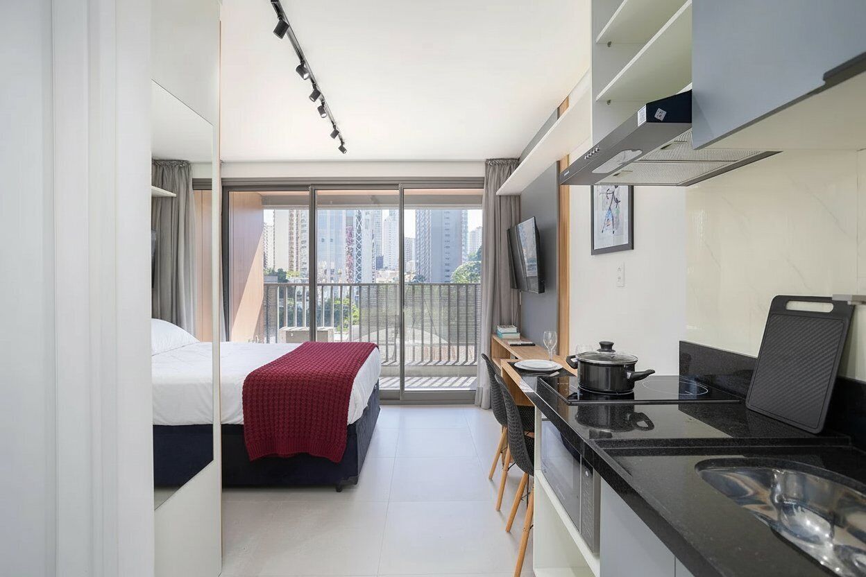 Leilighet | 1 soverom og wi-fi (inkludert)