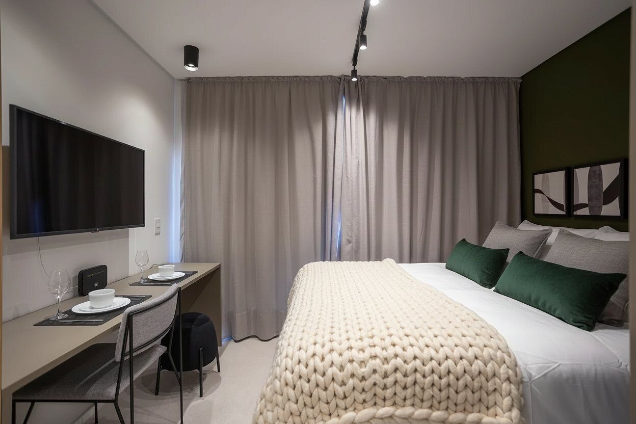 1 soverom og wi-fi (inkludert)