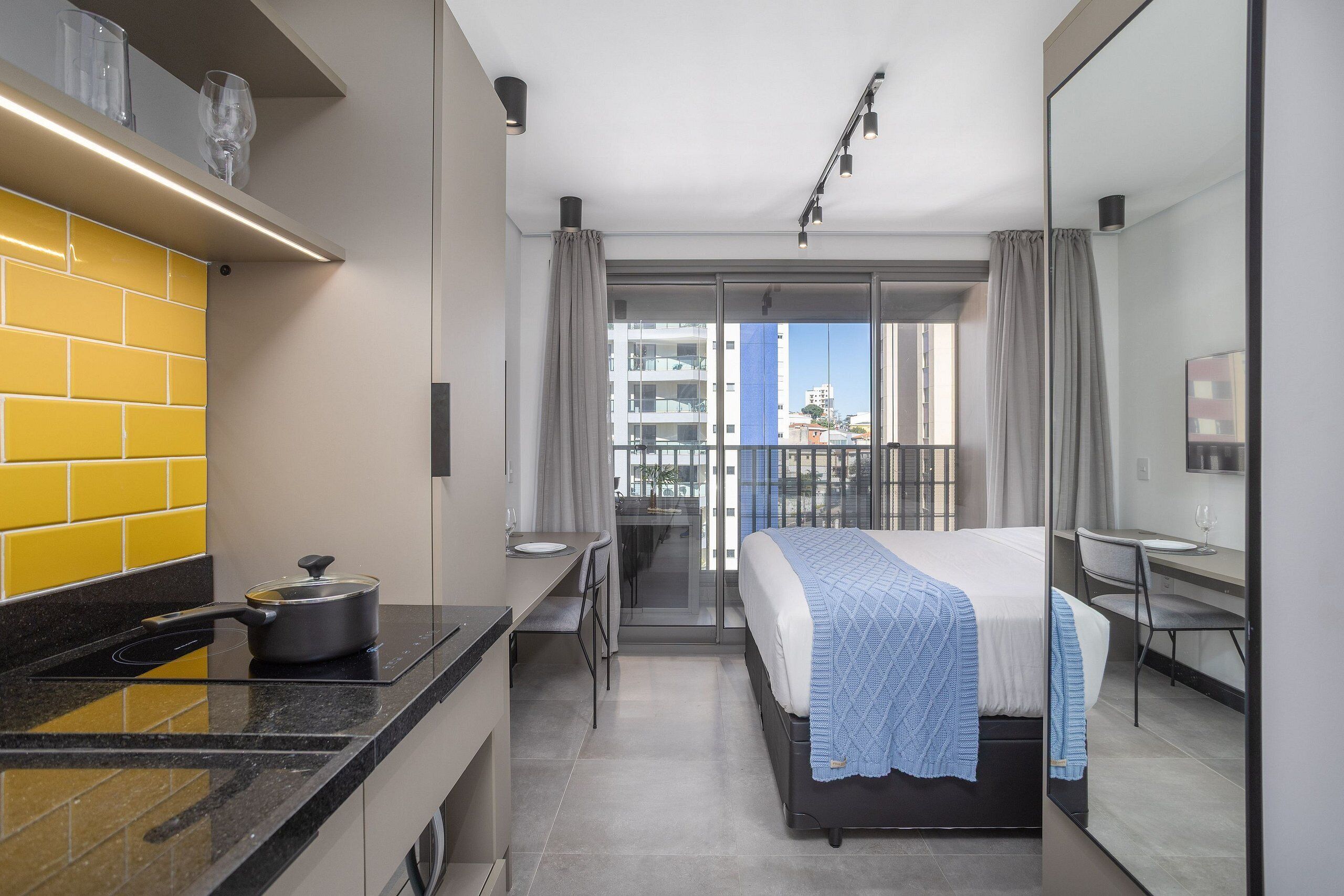 Apartemen | 1 kamar tidur dan Wi-Fi gratis